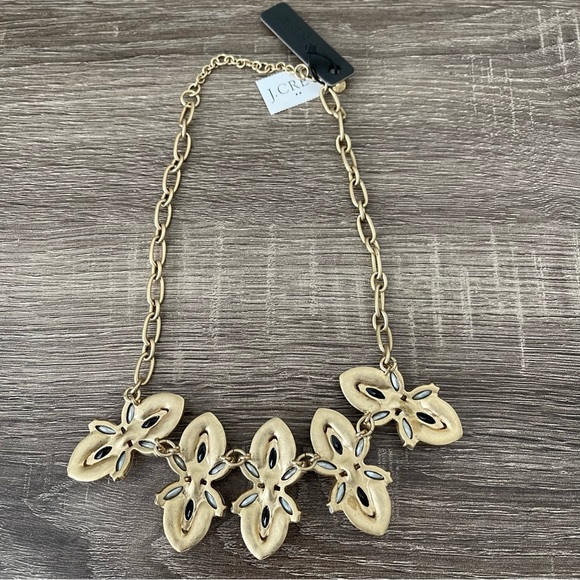 J Crew Butterfly Statement Necklace - #B4723 - New - Picture 8 of 10